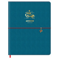 Дневник 1-11 кл. 48л. (твердый) BG "Travel", иск. кожа, тиснение фольгой, ляссе, на резинке, 366658 Дневник 1-11 кл. 48л. (твердый) BG "Travel", иск. кожа, тиснение фольгой, ляссе, на резинке, 366658