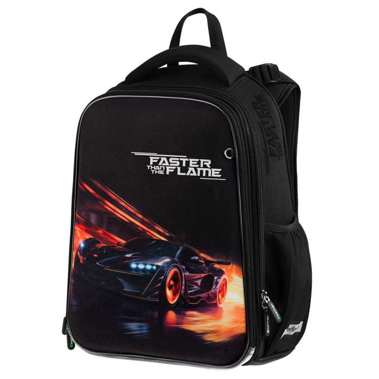 Ранец Berlingo Expert "Faster Than The Flame" 37*28*16см, 2 отделения, 2 кармана, анатомическая спинка, 379052 Ранец Berlingo Expert "Faster Than The Flame" 37*28*16см, 2 отделения, 2 кармана, анатомическая спинка, 379052