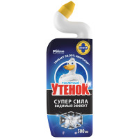 Средство для туалета Туалетный утенок "Супер сила. Видимый эффект", 500мл, 275361 Средство для туалета Туалетный утенок "Супер сила. Видимый эффект", 500мл, 275361