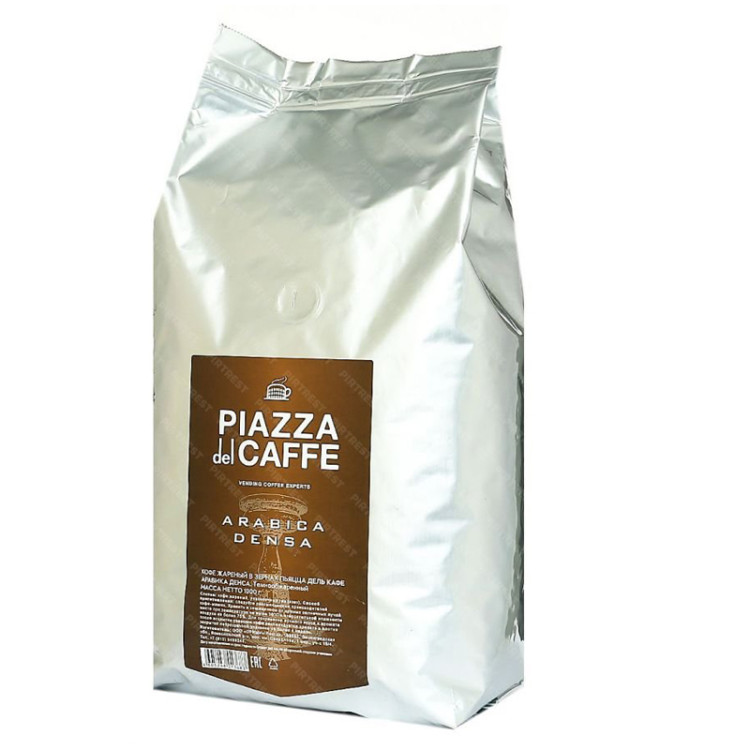 Кофе в зернах Piazza del caffe "Arabica Densa", вакуумный пакет, 1кг, 342022 Кофе в зернах Piazza del caffe "Arabica Densa", вакуумный пакет, 1кг, 342022