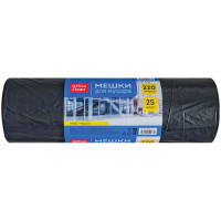 Мешки для мусора 220л OfficeClean ПВД, 88*130см, 30мкм, 25шт., черные, в рулоне, 243963 Мешки для мусора 220л OfficeClean ПВД, 88*130см, 30мкм, 25шт., черные, в рулоне, 243963