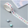 Клейкая лента декоративная MESHU "Ice cream", 1,5см*3м, 327381 Клейкая лента декоративная MESHU