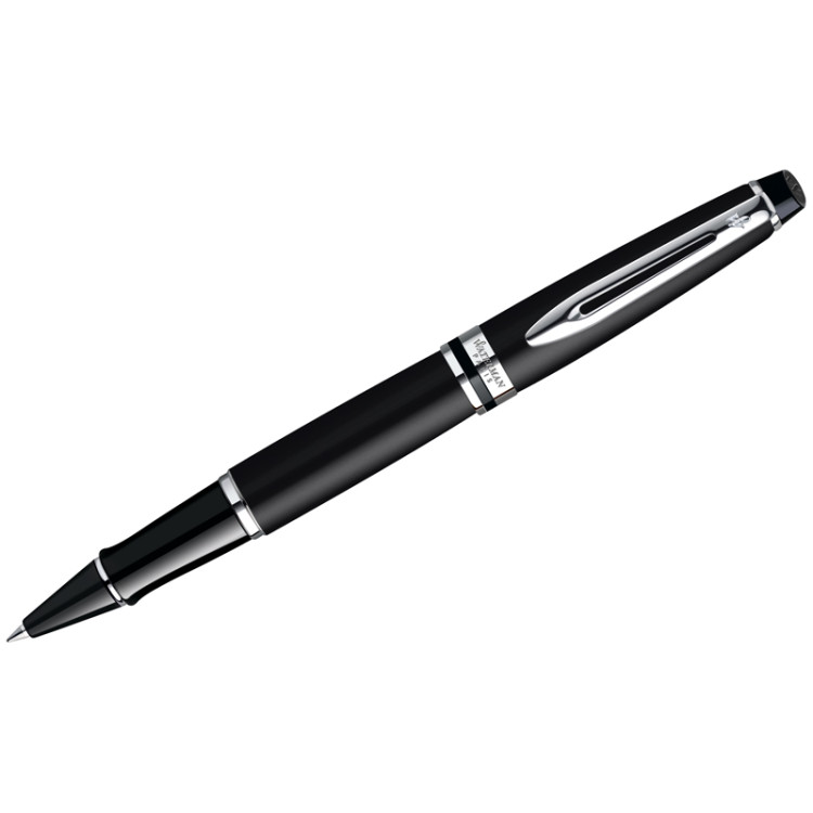 Ручка-роллер Waterman "Expert Matt Black PT" черная, 0,8мм, подарочная упаковка, 180943 Ручка-роллер Waterman "Expert Matt Black PT" черная, 0,8мм, подарочная упаковка, 180943