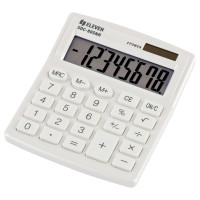 Калькулятор настольный Eleven SDC-805NR-WH, 8 разр., двойное питание, 127*105*21мм, белый, 339213 Калькулятор настольный Eleven SDC-805NR-WH, 8 разр., двойное питание, 127*105*21мм, белый, 339213