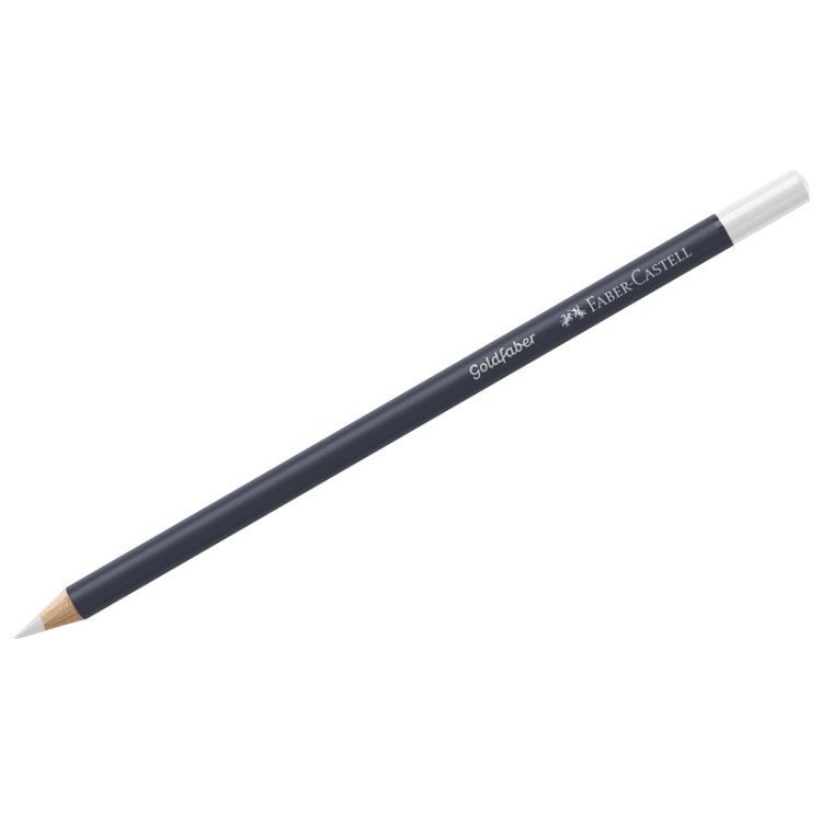 Карандаш художественный Faber-Castell "Goldfaber", цвет 101 белый, 341151 Карандаш художественный Faber-Castell "Goldfaber", цвет 101 белый, 341151