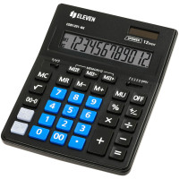 Калькулятор настольный Eleven Business Line CDB1201-BK/BL, 12 разрядов, двойное питание, 155*205*35мм, черный/синий, 365632 Калькулятор настольный Eleven Business Line CDB1201-BK/BL, 12 разрядов, двойное питание, 155*205*35мм, черный/синий, 365632