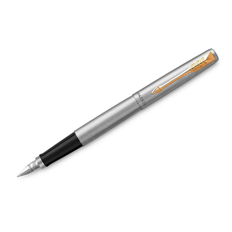 Ручка перьевая Parker "Jotter Stainless Steel GT" 1,0мм, подарочная упаковка, 264234 Ручка перьевая Parker "Jotter Stainless Steel GT" 1,0мм, подарочная упаковка, 264234