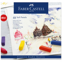 Пастель Faber-Castell "Soft pastels", 48 цветов, мини, картон. упаковка, 285952 Пастель Faber-Castell "Soft pastels", 48 цветов, мини, картон. упаковка, 285952