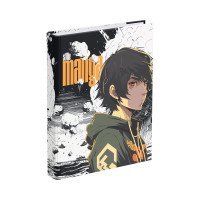 Тетрадь на кольцах А5, 240л., BG "Style manga", глянцевая ламинация, 358353