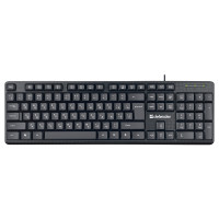Клавиатура Defender Daily HB-162, USB, черный, 367846 Клавиатура Defender Daily HB-162, USB, черный, 367846