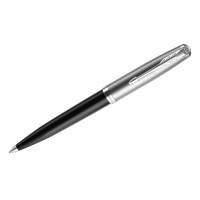 Ручка шариковая Parker "51 Black CT" черная, 1,0мм, поворот., подарочная упаковка, 317502 Ручка шариковая Parker "51 Black CT" черная, 1,0мм, поворот., подарочная упаковка, 317502