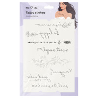 Наклейка-тату MESHU, "Amazing letterings", 14,8*21см, инд. уп., европодвес, 379750 Наклейка-тату MESHU, "Amazing letterings", 14,8*21см, инд. уп., европодвес, 379750