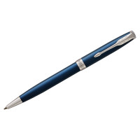 Ручка шариковая Parker "Sonnet Subtle Blue CT" черная, 1,0мм, поворот., подарочная упаковка, 240075 Ручка шариковая Parker "Sonnet Subtle Blue CT" черная, 1,0мм, поворот., подарочная упаковка, 240075