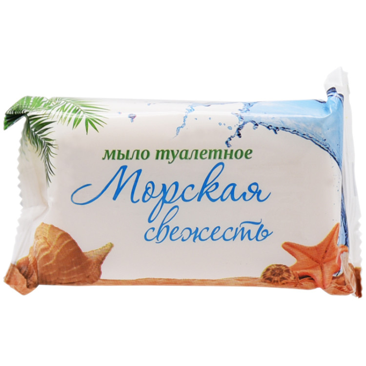 Мыло туалетное ММЗ "Стандарт. Морская свежесть", флоу-пак, 200г, 317275 Мыло туалетное ММЗ "Стандарт. Морская свежесть", флоу-пак, 200г, 317275