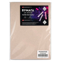 Бумага для пастели "Мастер-Класс", 160 г/м2, А4, 40% хлопок, 20 листов, лунный камень, 391225 Бумага для пастели "Мастер-Класс", 160 г/м2, А4, 40% хлопок, 20 листов, лунный камень, 391225