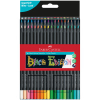Карандаши цветные Faber-Castell "Black Edition", 36цв., трехгран., черное дерево, заточен., картон., 306074