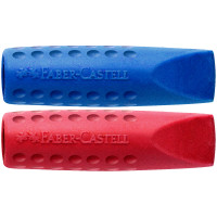 Набор ластиков-колпачков Faber-Castell "Grip 2001" 2шт., трехгранные, ассорти, пакет, 290371 Набор ластиков-колпачков Faber-Castell "Grip 2001" 2шт., трехгранные, ассорти, пакет, 290371