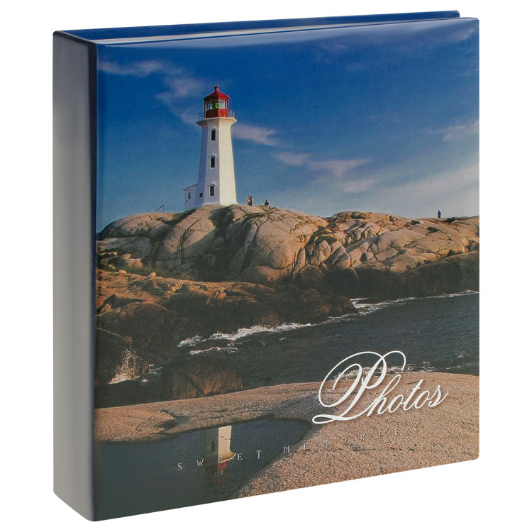 Фотоальбом 200 фото 10*15см, ArtSpace "Lighthouse", бумажные страницы, 383031 Фотоальбом 200 фото 10*15см, ArtSpace "Lighthouse", бумажные страницы, 383031
