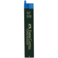 Грифели для механических карандашей Faber-Castell "Super-Polymer", 12шт., 0,7мм, HB, 286019 Грифели для механических карандашей Faber-Castell "Super-Polymer", 12шт., 0,7мм, HB, 286019
