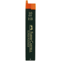 Грифели для механических карандашей Faber-Castell "Super-Polymer", 12шт., 1,0мм, HB, 286021 Грифели для механических карандашей Faber-Castell "Super-Polymer", 12шт., 1,0мм, HB, 286021