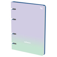 Тетрадь на кольцах А5, 120л., BG "Softness", картон, soft-touch ламинация, 382718 Тетрадь на кольцах А5, 120л., BG "Softness", картон, soft-touch ламинация, 382718