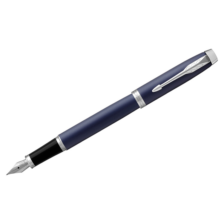 Ручка перьевая Parker "IM Matte Blue CT" синяя, 0,8мм, подарочная упаковка, 246598 Ручка перьевая Parker "IM Matte Blue CT" синяя, 0,8мм, подарочная упаковка, 246598