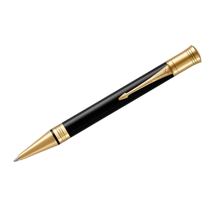Ручка шариковая Parker "Duofold Black GT" черная, 1,0мм, подарочная упаковка, 254088 Ручка шариковая Parker "Duofold Black GT" черная, 1,0мм, подарочная упаковка, 254088