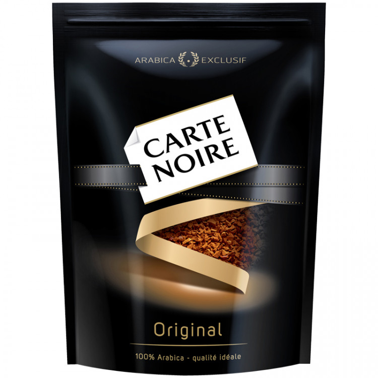 Кофе растворимый Carte Noire "Original", сублимированный, мягкая упаковка, 150г, 159112