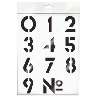 Трафарет ArtSpace 30*40см "Цифры", 339256