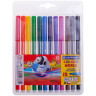 Фломастеры Centropen "Colour World", 12цв., трехгранные, смываемые, блистер, 214284 Фломастеры Centropen