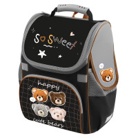 Ранец F?rst Junior "Cute bears" 37*28*21см, 1 отделение, 3 кармана, анатомическая спинка, 388125 Ранец F?rst Junior "Cute bears" 37*28*21см, 1 отделение, 3 кармана, анатомическая спинка, 388125