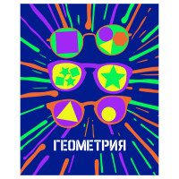 Тетрадь предметная 48л. BG "Неоновые истории" - Геометрия, неоновая краска, 10 штук, 363324 Тетрадь предметная 48л. BG "Неоновые истории" - Геометрия, неоновая краска, 10 штук, 363324
