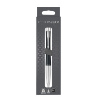 Ручка шариковая Parker "Urban Muted Black CT" черная, 1,0мм, поворотн., подарочная упаковка с европодвесом, 359539 Ручка шариковая Parker "Urban Muted Black CT" черная, 1,0мм, поворотн., подарочная упаковка с европодвесом, 359539