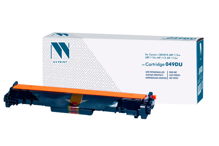 Барабан совм. NV Print 049 DU для Canon i-SENSYS LBP112w/113w, MF112/113w (12000стр.) (ПОД ЗАКАЗ), 329893