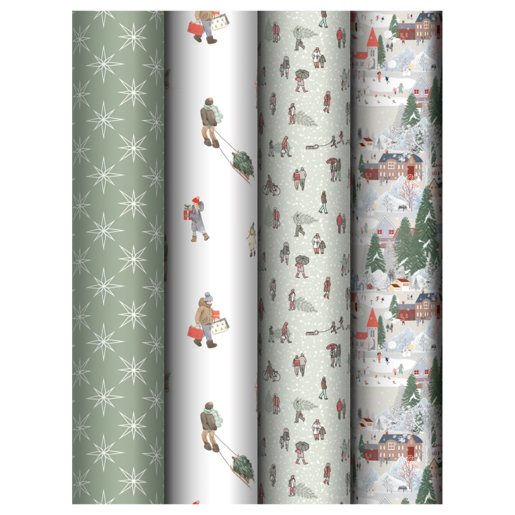 Упаковочная бумага глянц. 70*100см, MESHU "Winter time", 80г/м2, ассорти 5 дизайнов, 383283 Упаковочная бумага глянц. 70*100см, MESHU "Winter time", 80г/м2, ассорти 5 дизайнов, 383283