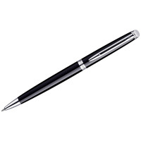 Ручка шариковая Waterman "Hemisphere Mars Black PT" синяя, 1,0мм, подарочная упаковка, 187349