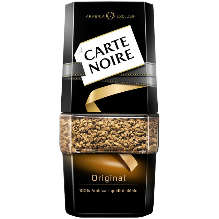 Кофе растворимый Carte Noire "Original", сублимированный, стеклянная банка, 95г, 193291 Кофе растворимый Carte Noire "Original", сублимированный, стеклянная банка, 95г, 193291