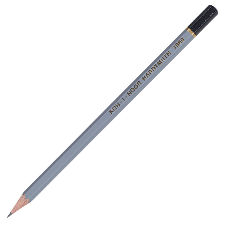 Карандаш ч/г Koh-I-Noor "1860" 2B, заточен., 12 штук, 132006
