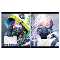 Тетрадь 12л., клетка MESHU "Anime", 10 штук, 369693 Тетрадь 12л., клетка MESHU "Anime", 10 штук, 369693