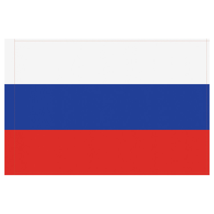 Флаг РФ 90*135см, пакет с европодвесом, 359973 Флаг РФ 90*135см, пакет с европодвесом, 359973