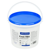 Клей ПВА OfficeSpace, 5кг, без дозатора, ведро, 355610 Клей ПВА OfficeSpace, 5кг, без дозатора, ведро, 355610
