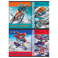 Альбом для рисования 32л., А4, на скрепке BG "Extreme", 8 штук, 383865 Альбом для рисования 32л., А4, на скрепке BG "Extreme", 8 штук, 383865