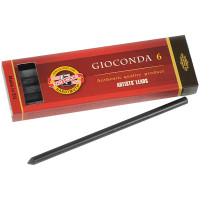 Грифели для цанговых карандашей Koh-I-Noor "Gioconda", 2B, 5,6мм, 6шт., круглый, 298326 Грифели для цанговых карандашей Koh-I-Noor "Gioconda", 2B, 5,6мм, 6шт., круглый, 298326
