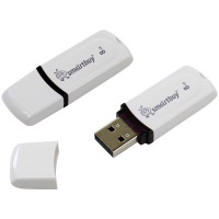 Память Smart Buy "Paean" 8GB, USB 2.0 Flash Drive, белый, 250659 Память Smart Buy "Paean" 8GB, USB 2.0 Flash Drive, белый, 250659