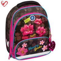 Ранец Berlingo Modern "Flower style" 37*28*21см, 2 отделения, 2 кармана, анатомическая спинка, 274919