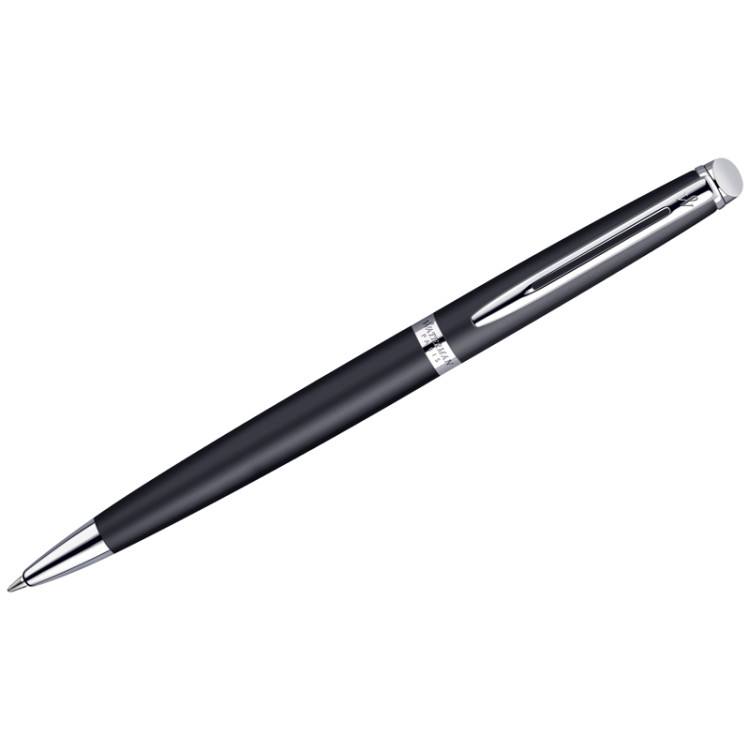 Ручка шариковая Waterman "Hemisphere Matt Black PТ" синяя, 1,0мм, подарочная упаковка, 197430 Ручка шариковая Waterman "Hemisphere Matt Black PТ" синяя, 1,0мм, подарочная упаковка, 197430