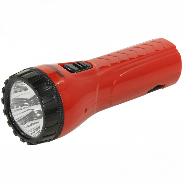 Фонарь Smartbuy SBF-93-R, аккумуляторный, светодиодный, 4 LED, прямая зарядка от сети, красный, 265952 Фонарь Smartbuy SBF-93-R, аккумуляторный, светодиодный, 4 LED, прямая зарядка от сети, красный, 265952