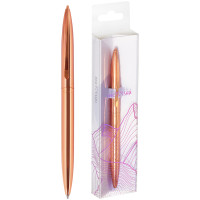 Ручка шариковая автоматическая MESHU "Rose gold" синяя, 1,0мм, 325970