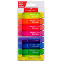 Набор текстовыделителей Faber-Castell "46 Superfluorescent" 7 флуоресцентных цв., 8шт., 1-5мм, картон. уп., 382761 Набор текстовыделителей Faber-Castell "46 Superfluorescent" 7 флуоресцентных цв., 8шт., 1-5мм, картон. уп., 382761