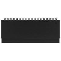 Планинг недатированный, 56л., 330*130мм, BG, кожзам "Nebraska. Black", черный, 370461